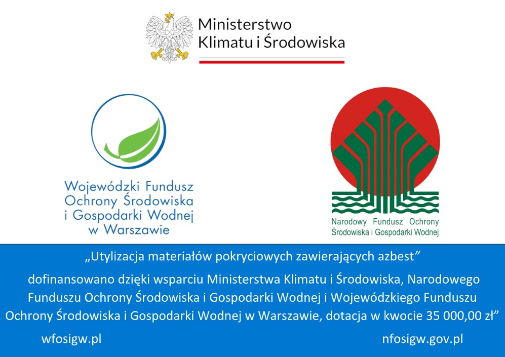 Utylizacja materiałów pokryciowych zawierających azbest