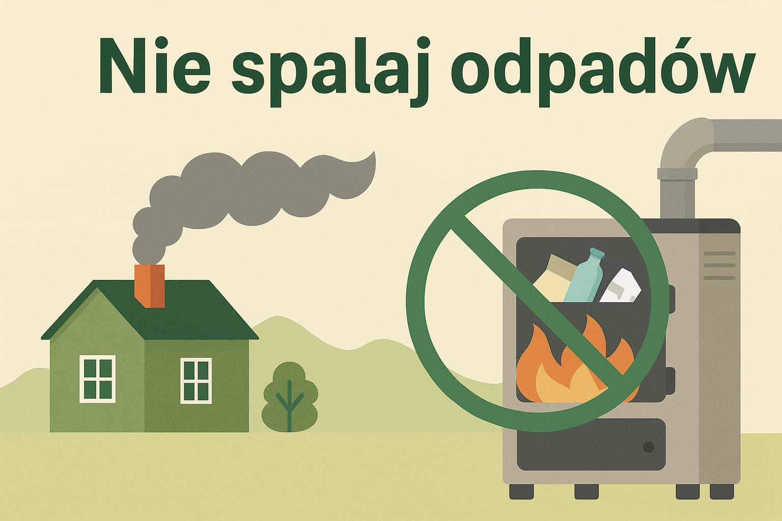 Zamiast spalać odpady – wybierz rozwiązania, które naprawdę pomagają środowisku