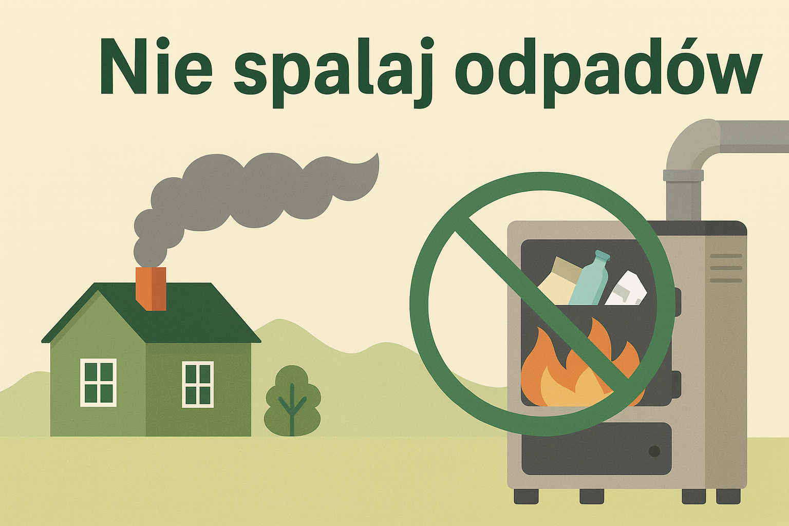 Zamiast spalać odpady – wybierz rozwiązania, które naprawdę pomagają środowisku